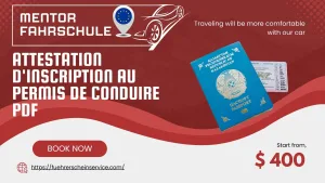 Read more about the article Attestation d’inscription au permis de conduire pdf VIDEO